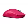 Logitech PRO X SUPERLIGHT Wireless Mouse MAGENTA Mouse (910-005957)