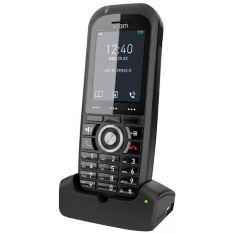 Snom M70 DECT telephone handset Caller ID Black