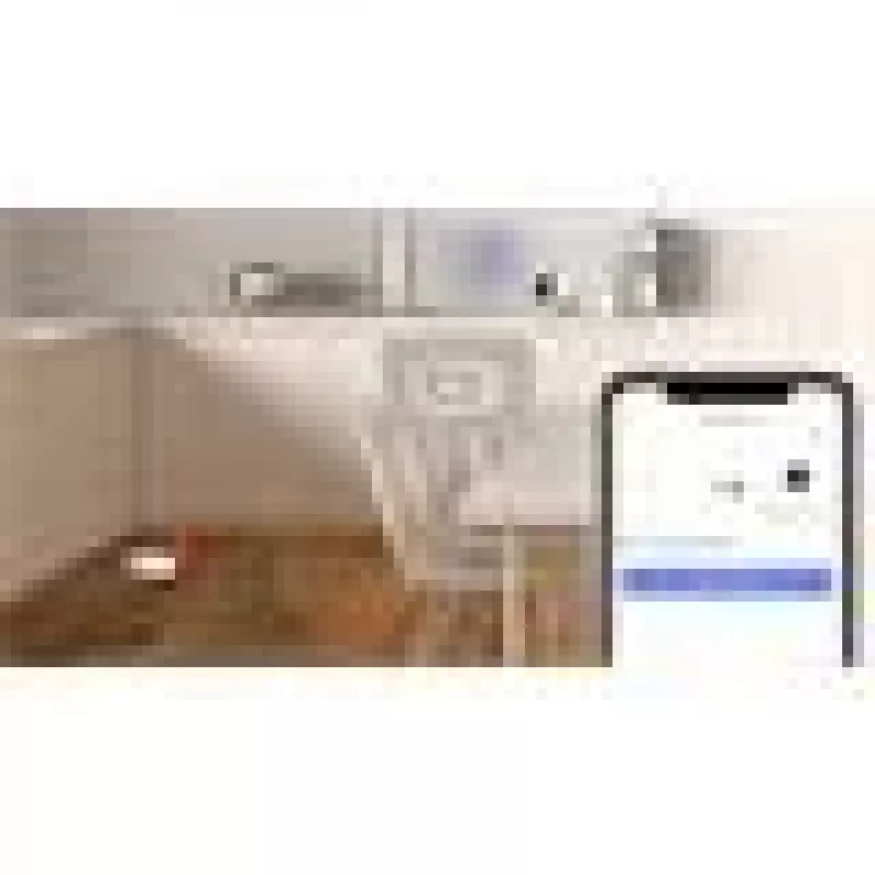 Water detector EZVIZ T10C Sensmitter Wireless IP67 White, CR123A battery, 2400 MHz, 200 m range