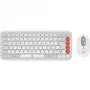 Mouse Logitech POP Icon Combo Bluetooth QWERTZ Swiss Orange White