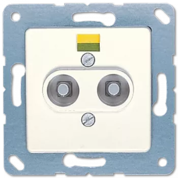 JUNG 165-2 Socket Outlet TV + Radio Ivory (165-2)