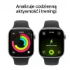 Watch Series 11 GPS+Cellular 46mm Space Grey Aluminium Case with Black Sport Band - M/L
