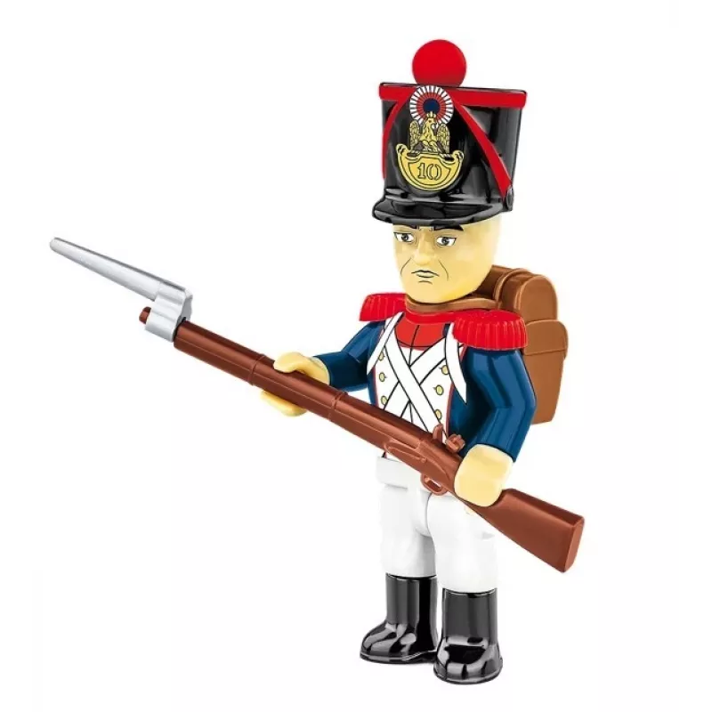 French Soldiers Building Blocks Set, 41 Pieces