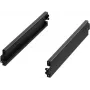 Trim panel Rittal VX 8660.036 Black Steel 1200mm Depth 100mm Height