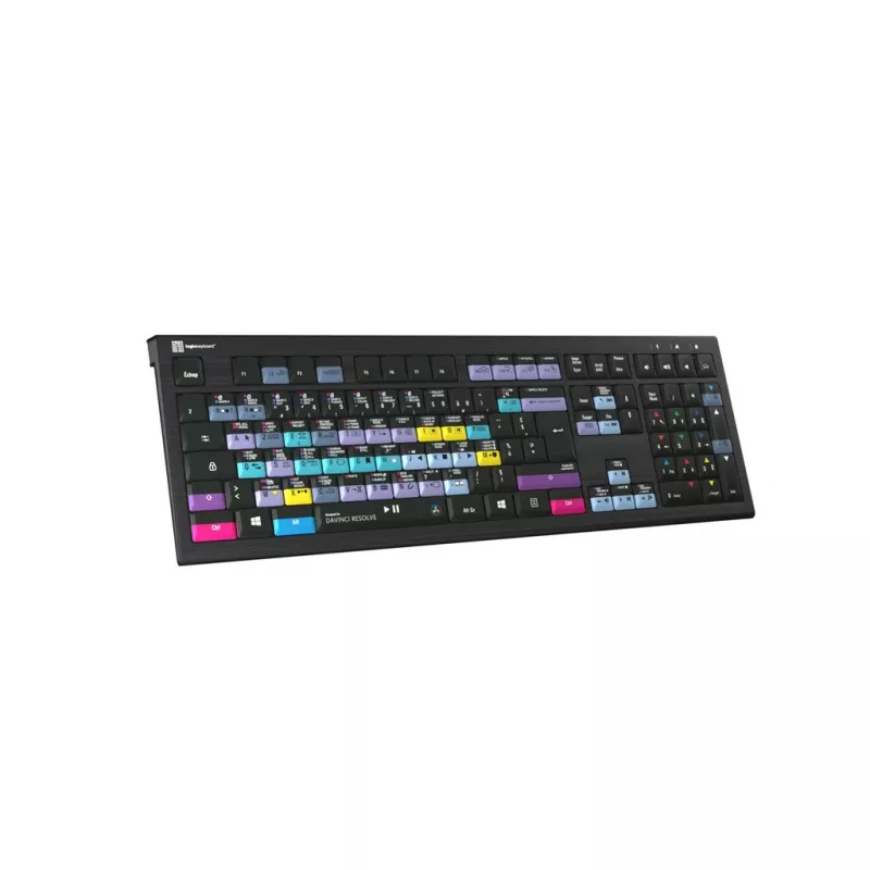 Keyboard Logickeyboard ASTRA 2 USB AZERTY English Black