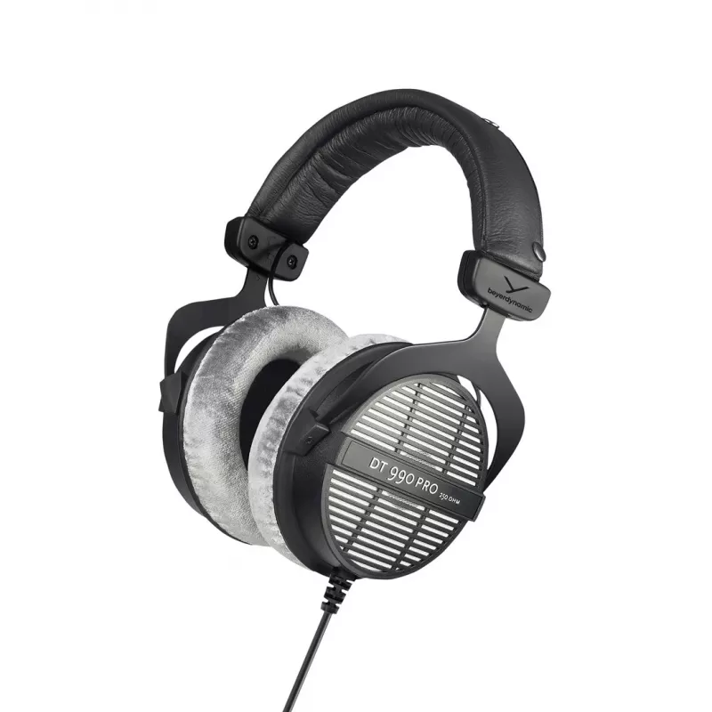 Studio headphones Beyerdynamic DT 990 PRO 250 Ω — closed circumaural, wired, 3 m cable, 96 dB, 5–35 kHz