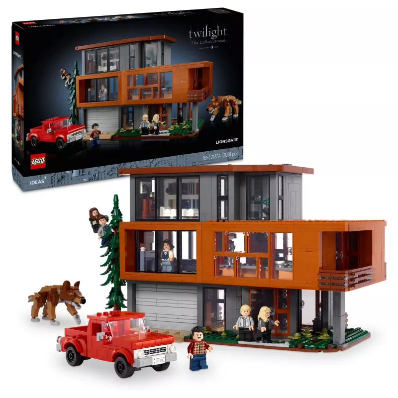 LEGO Cullen House 21354 Ideas model — 1000+ pieces modular building set