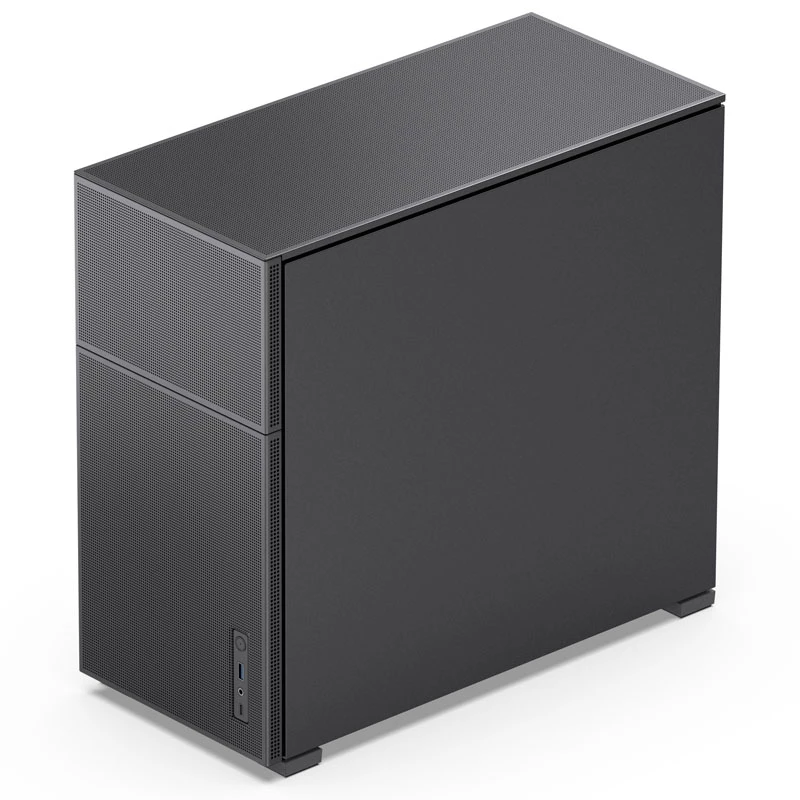 Jonsbo D41 Mesh Standard ATX PC Case – Black, Tempered Glass