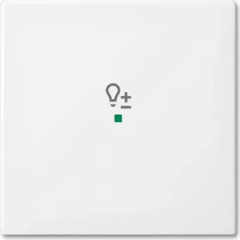 Busch-Jaeger 2CKA006220A0359 Cover Plate for Sensor Holder & -Socket White (2CKA006220A0359)