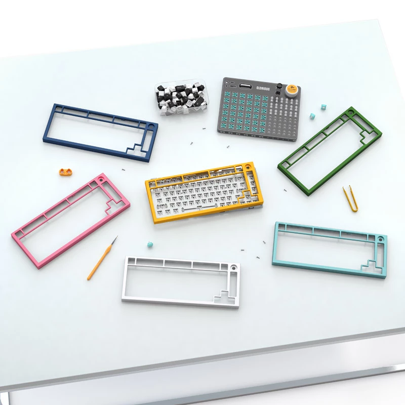 Glorious GMMK PRO Top Frame - Green (GLO-ACC-P75-TF-FG)