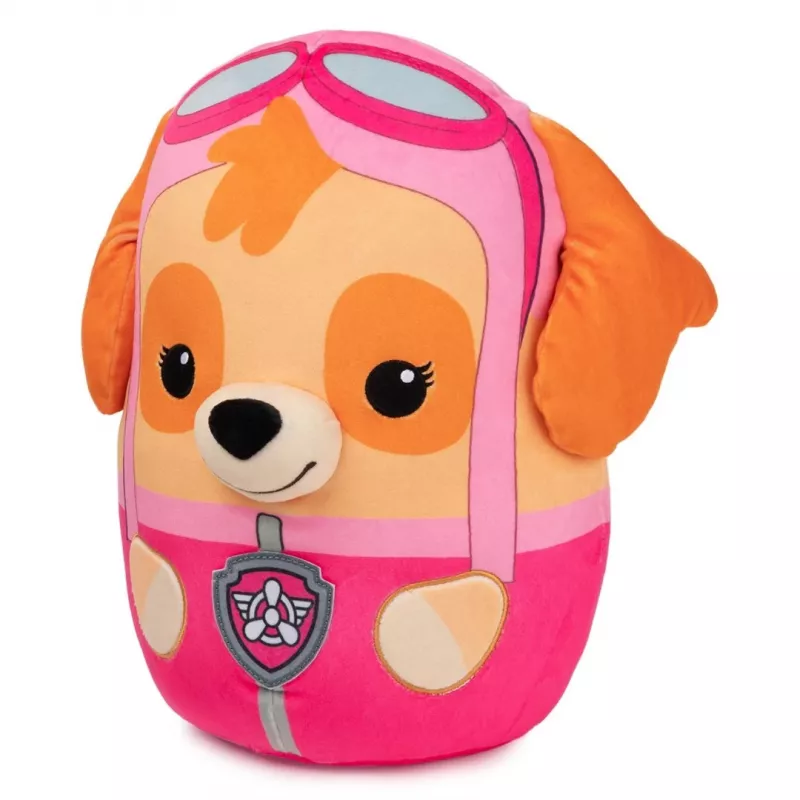 PAW Patrol Skye Squish Plush, Official Toy from the Hit Cartoon, Squishy Stuffed Animal for Ages 1 and Up, 12”
