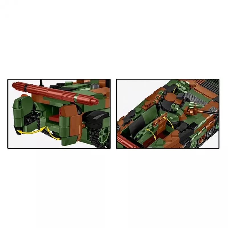 Block set Cobi Armed Forces BWP-1 2630 — Polish/Ukrainian amphibious infantry fighting vehicle model set