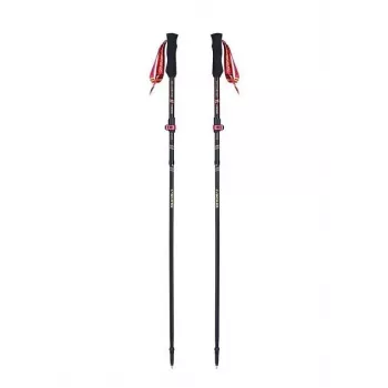 Trekking Poles Viking Kettera Pro Lady — women's trekking poles, adjustable, pair, black/fuchsia