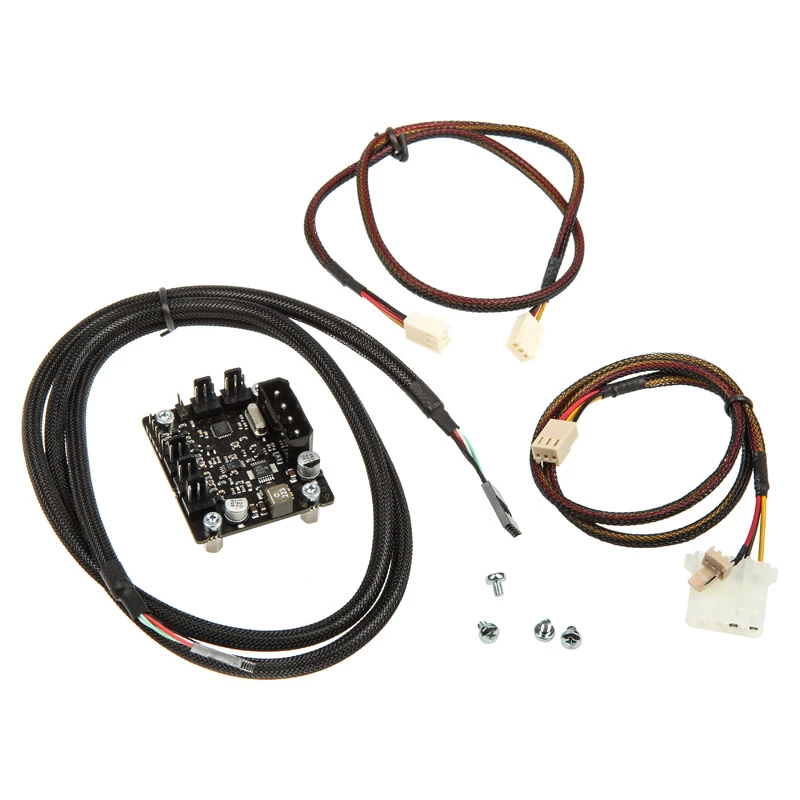 Fan controller Aqua-Computer 53166 — black accessory for computer cooling systems