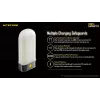 Battery powered camping lantern Nitecore LR60 280 lm USB C