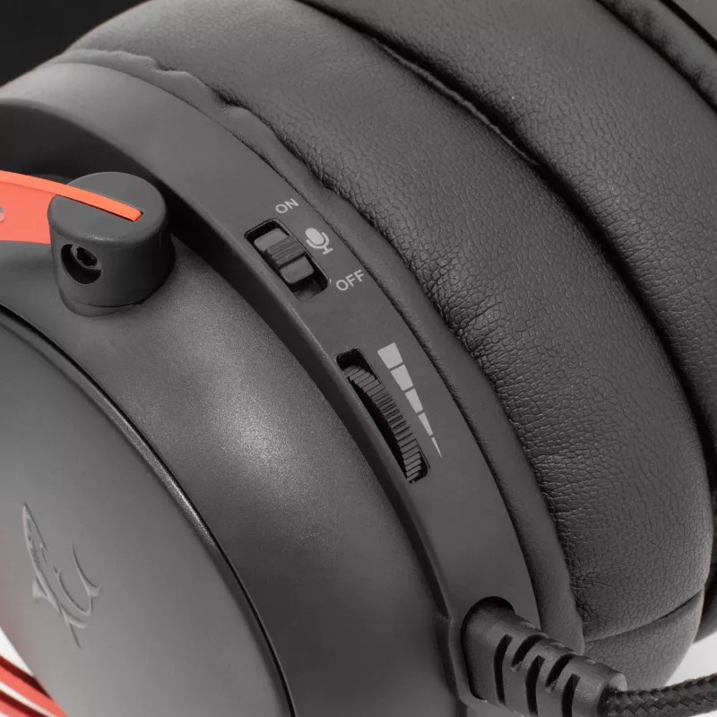 Headphones White Shark GH-2341 Gorilla Black/Red