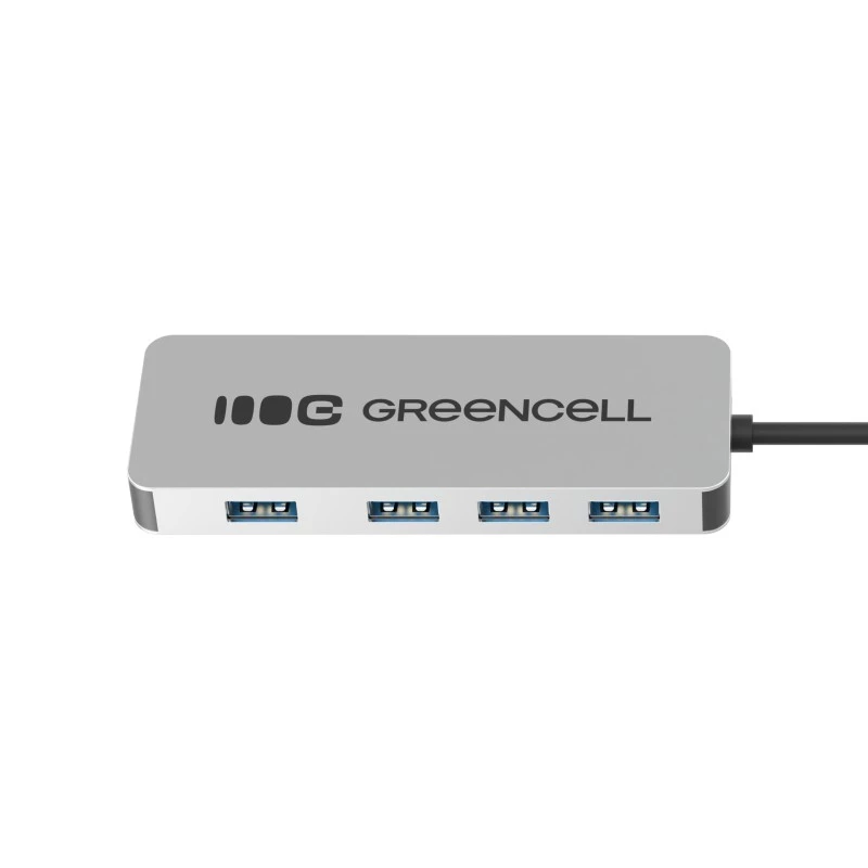 USB hub Green Cell HUB-GC-A4A — 4-port USB-A 3.0 hub