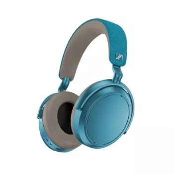 Headphones Sennheiser Momentum 4 Wireless — over-ear Bluetooth 5.2, 60 h battery, active noise reduction, 3.5 mm, blue