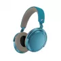 Headphones Sennheiser Momentum 4 Wireless — over-ear Bluetooth 5.2, 60 h battery, active noise reduction, 3.5 mm, blue