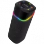 2.0 portable speaker SVEN PS-155, black, power output 2x5 W (RMS), TWS, Bluetooth, FM, USB, lithium battery