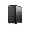 PC Midi Tower Cooler Master MasterFrame 500 Mesh — Black with Transparent Side, supports ATX/EATX, 2x200mm front, 1x120mm rear