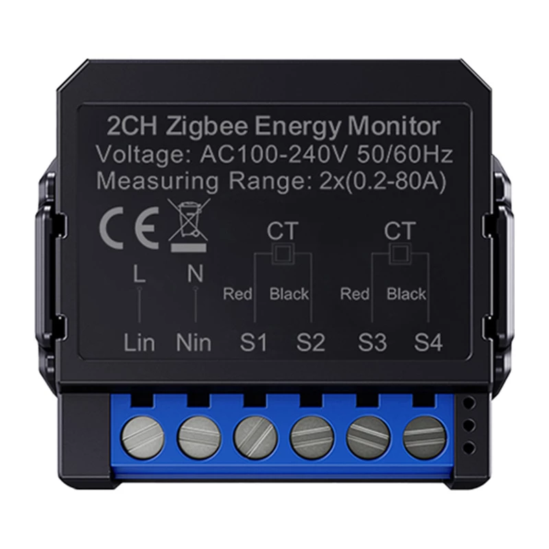 Smart bi-directional energy meter Avatto ZWPM16-2 ZigBee — energy monitoring for consumption and generation