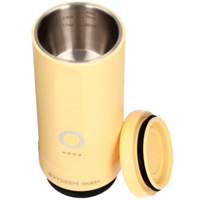 BUYDEEM Nano Espresso Machine, model OTEM-01, color Mellow Yellow