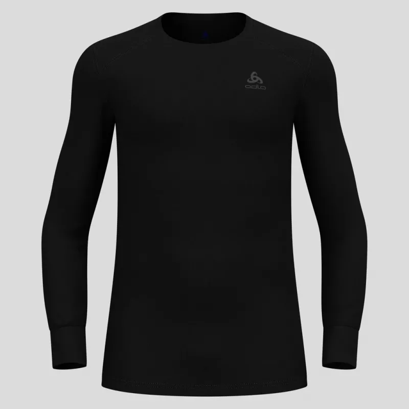 Odlo BL TOP crew neck l/s ACTIVE WARM ECO men's T-shirt, size M, black