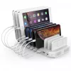 Charging station Unitek Y-2190A — 10× USB ports (8×USB2.0 + 2×USB3.2 Gen1), wireless charging, 96W total