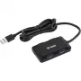 Yenkee YHB 4341BK 4-port USB 3.0 charging hub