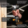 Cordless Brushless Impact Driver Batavia B.V. 18V 230 Nm — tool only (no battery/charger)