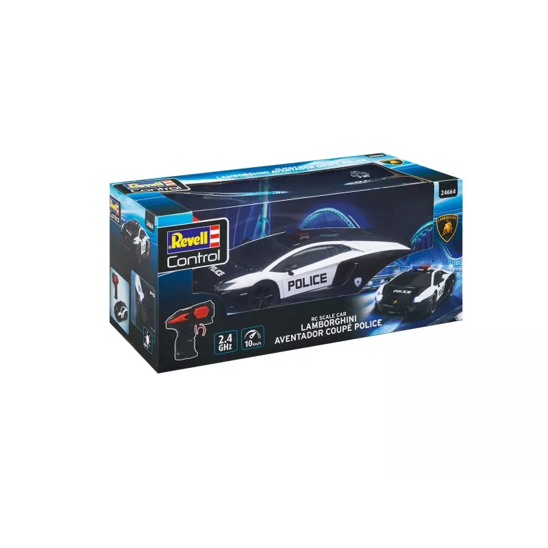 Scale Model Revell Lamborghini Aventador Police
