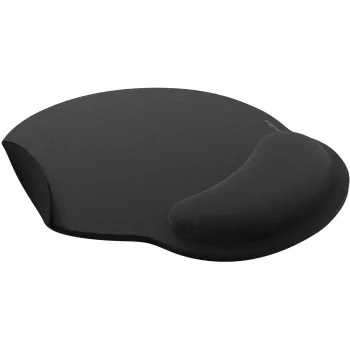 Memory foam mousepad Speedlink VELLU with wrist rest, 230×254 mm, black