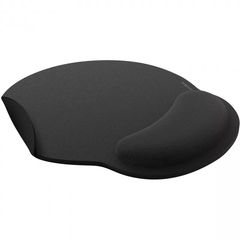 Memory foam mousepad Speedlink VELLU with wrist rest, 230×254 mm, black