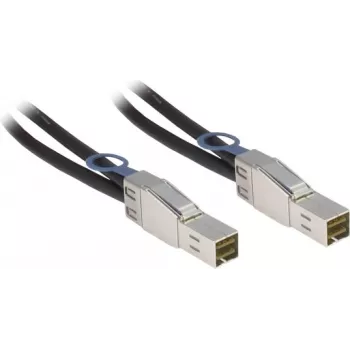 Inter-Tech - Externes SAS-Cable - SAS 12Gbit/s - 36 pin 4x Mini SAS HD (SFF-8644) (M) to 36 pin 4x Mini SAS HD (SFF-8644) (M) - 1,0m - Black (88885008)