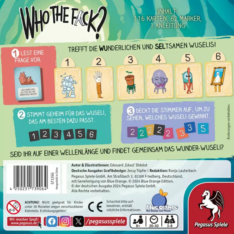 Who the F*ck, Puzzle Game