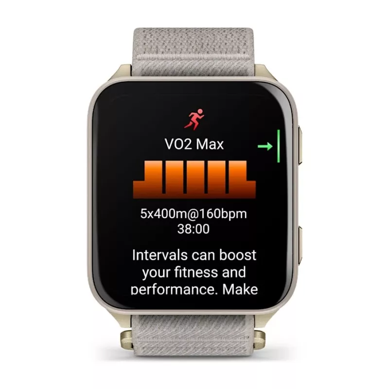 Smartwatch GARMIN Venu X1 — 5.08 cm (2 inch) AMOLED 448×486 px, Touchscreen, Wi‑Fi, GPS, Nylon band, 34 g