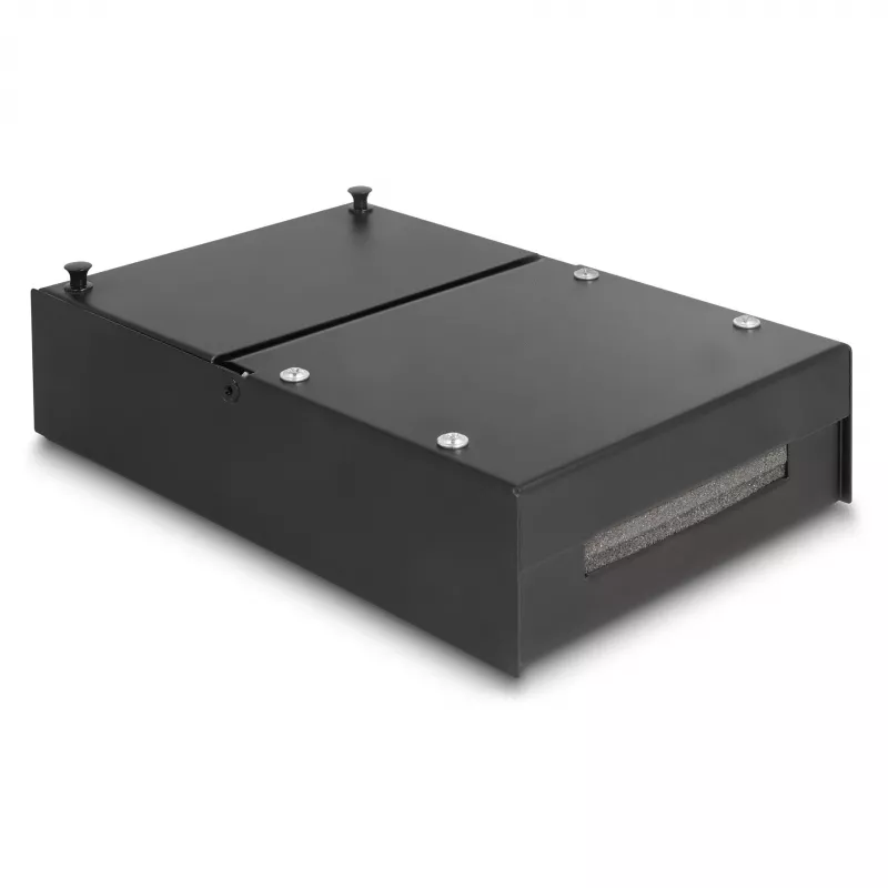 Distribution box DeLOCK 66235 4 port Metal Black