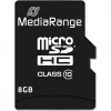 Memory Micro Sdhc 8GB C10/W/ADAPTER MR957 Mediarange