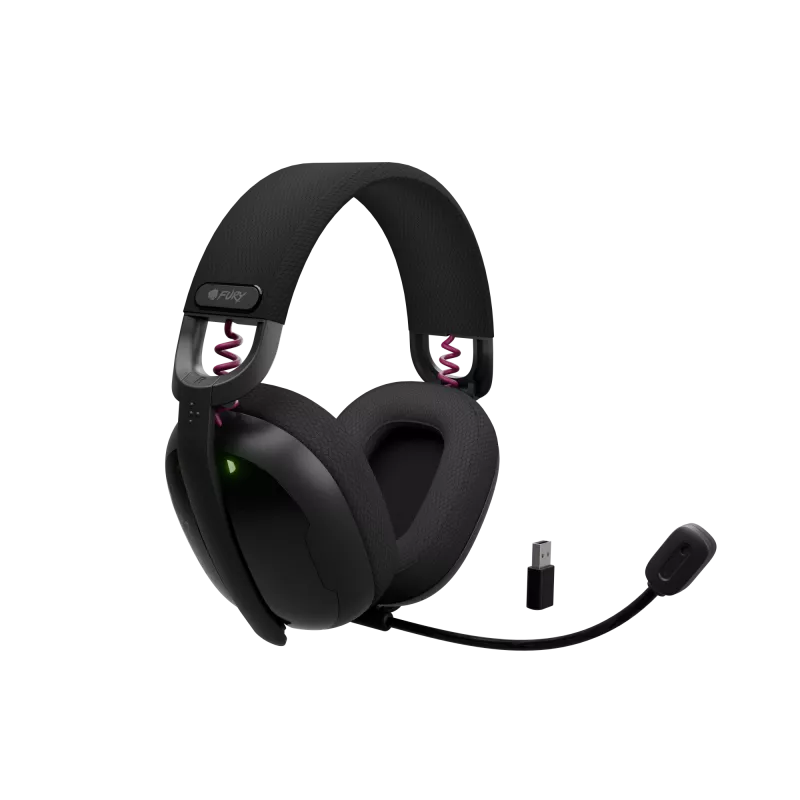 Genesis Gaming Headset | Fury Fukiya F6 | Bluetooth | Over-Ear | Microphone | Wireless | Black