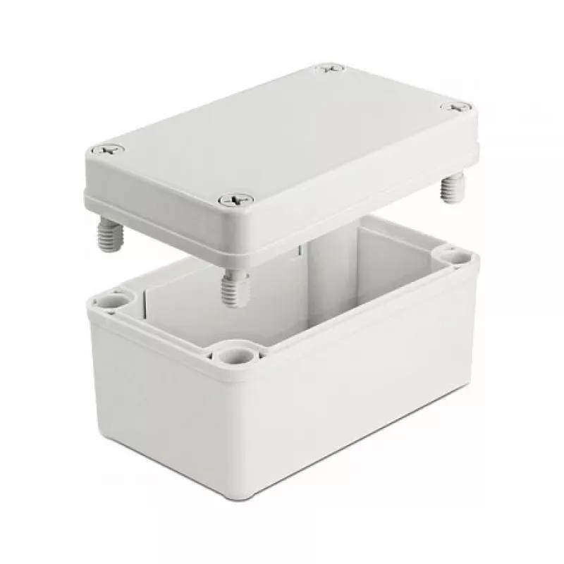 Housing DeLOCK Installation Housing IP65 waterproof 130 x 80 x 70 mm grey