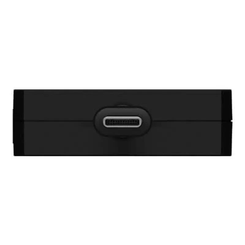 Linksys Belkin - Videoadapter - USB-C (M) to HD-15 (VGA), DVI-I, HDMI, DisplayPort (W) - 4K Support - Black (AVC003BTBK)
