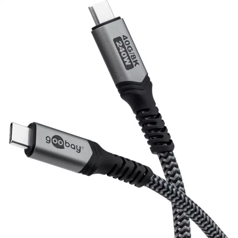 Goobay 74210 USB Cable Black