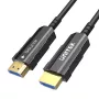 HDMI optical cable Unitek C11092ASL01 4K 60Hz (HDMI 2.0, 20 m, male–male, black)