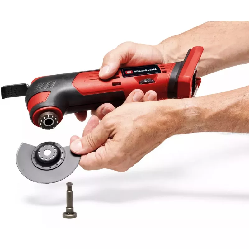 Power X-Change Cordless Multi-Tool TE-MG 18/1 Li-Solo, 18Volt (Red/black, without Battery and Charger, Includes Accessory)