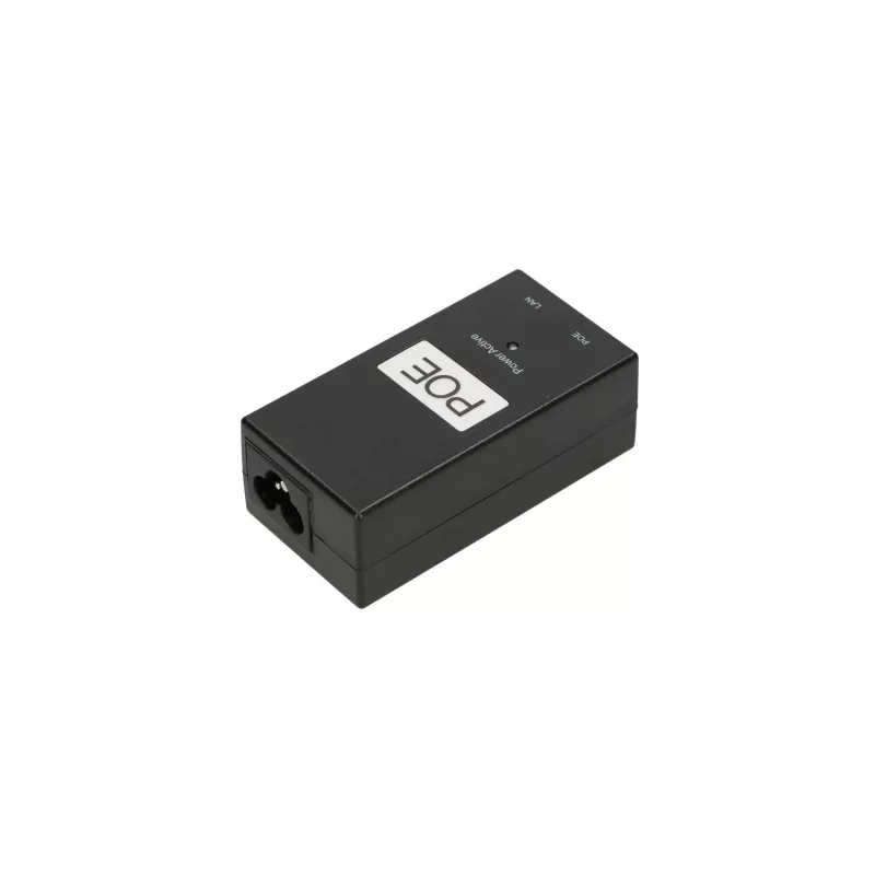 PoE power supply Extralink POE-24-24W-G 24V 1A 24W Gigabit, indoor, black, AC cable included