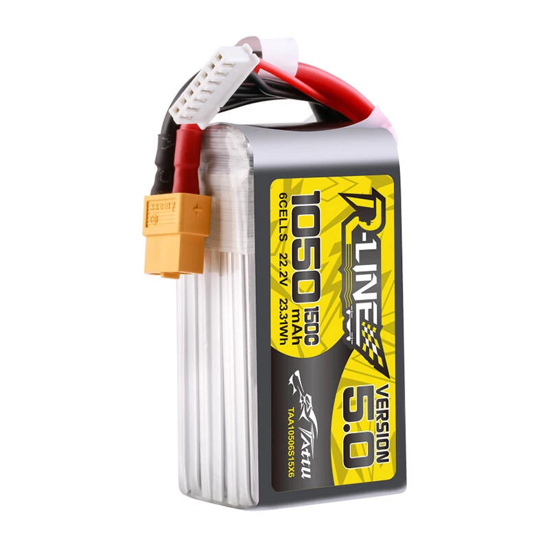 Battery Tattu R-Line 5.0 1050 mAh 22.2 V Multicolour