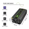 Car inverter Qoltec Monolith 1200 W Black 12 V