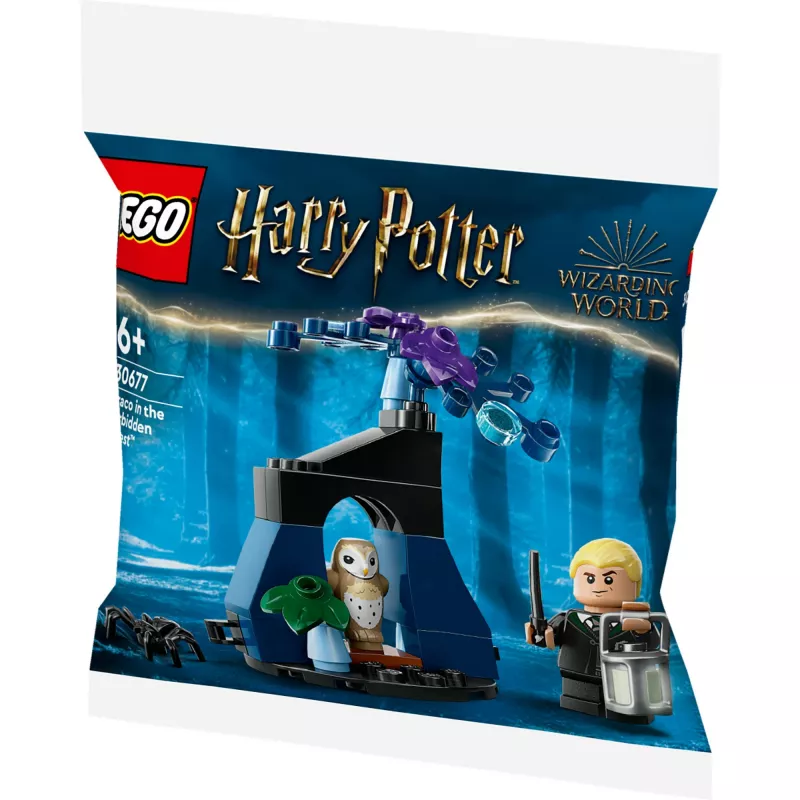 Construction toy LEGO Harry Potter set model 30677 – Draco in the Forbidden Forest minifigure scene
