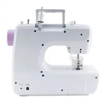 Mechanical sewing machine Lucznik Lena 2019 — basic mechanical model, 16 programs, 24 W, free arm, 4-step buttonhole